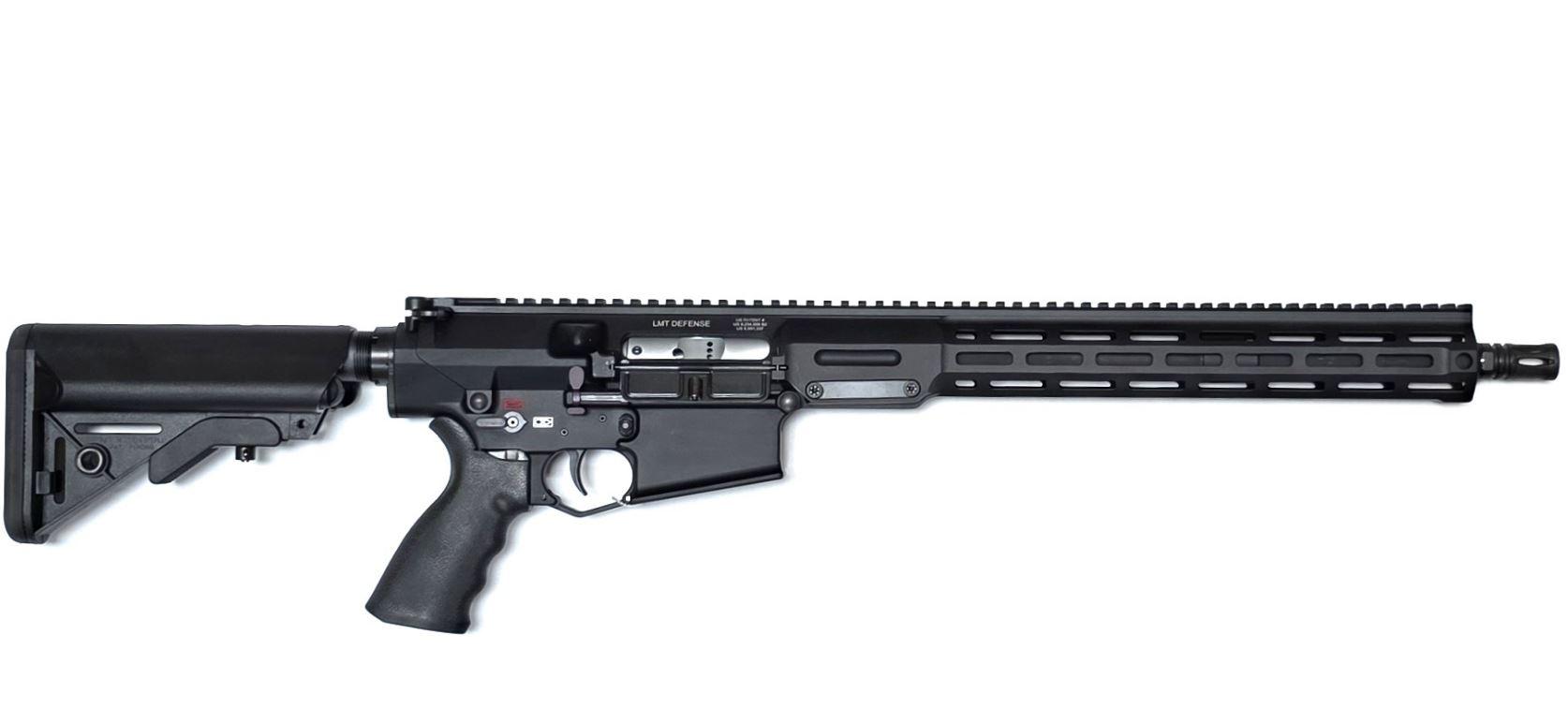 LMT Defense MARS-HS Semi-Auto Rifle MLKMWSLT16L-MARS, 308/7.62x51 NATO, 16" Lightweight Barrel, SOPMOD Stock, Two-Stage Axle Trigger, 20+1