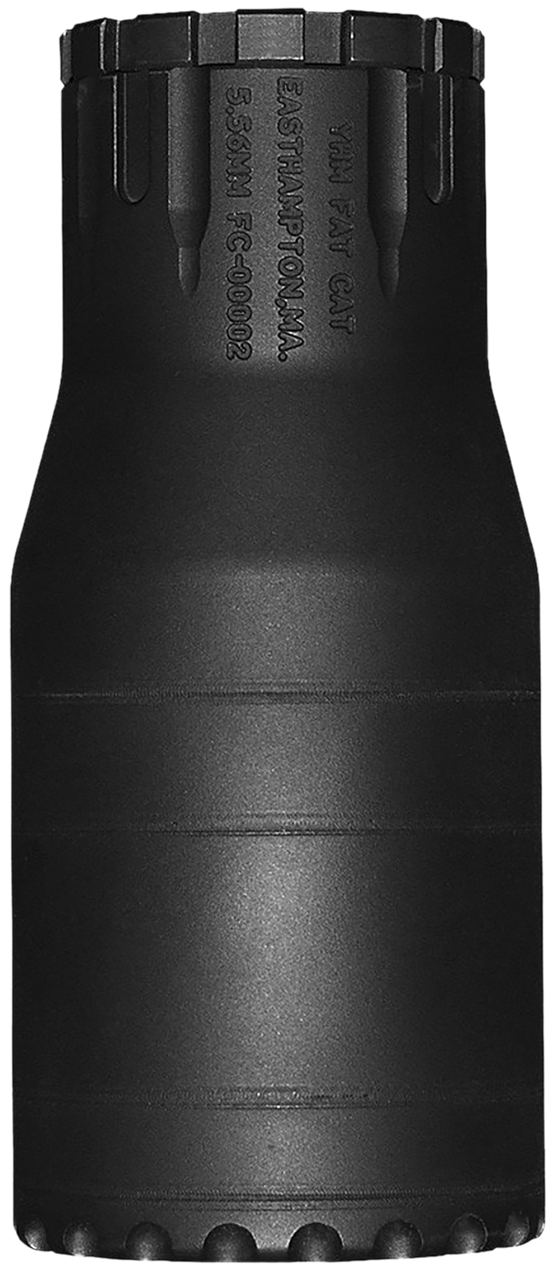 Yankee Hill Machine Fat Cat Suppressor, 5.56mm, Black Cerakote, Mini sRx Mount