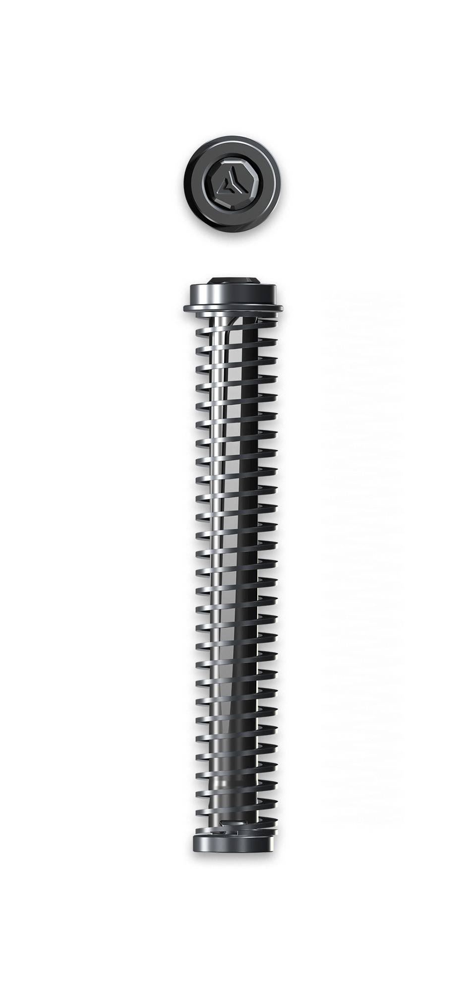RADIAN Weapons Compressor Guide Rod for Glock 19 / 19X / 45, A-G-19-ROD, Black