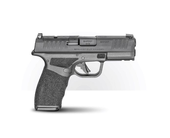 Springfield Hellcat PRO OSP Optic Ready Pistol HCP9379BOSPCA, 9mm, 3.7in, Black Polymer Grips, 10 Rds