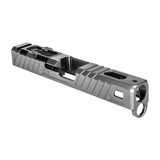 Zev Technologies OMEN STRIPPED G19 GEN 4 SLIDE, GRAY, 9MM Z194GOMENRMRGRY