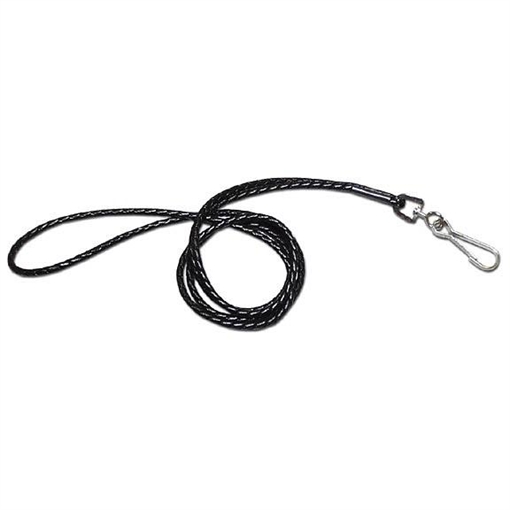 Omnipet Braided Lanyard 27" Black 7481