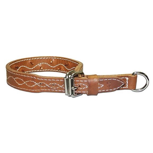 Omnipet Leather Force Collar 1.25" x 23" Brown 133F-23