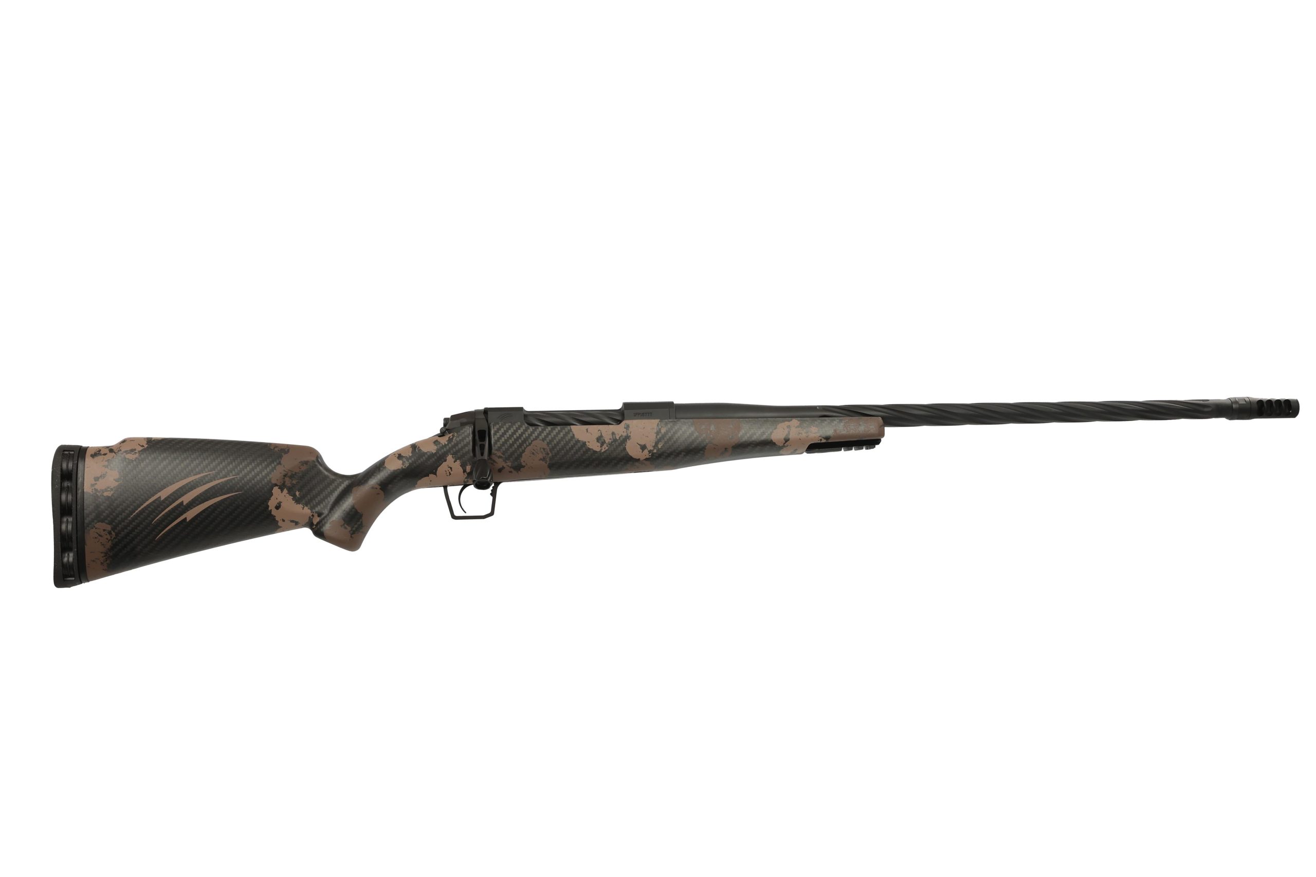 Fierce Twisted TI Rogue Rifle TWTROG7mmBC22BS, 7MM Backcountry, 22" Twisted Flute, Carbon Fiber Sonora Carbon Stock, 3 Rds