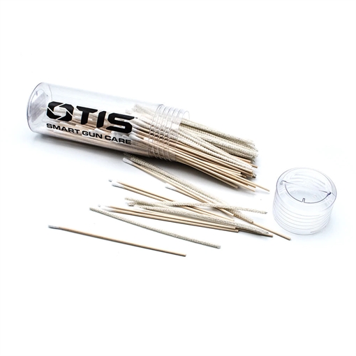 Otis Swabs & Pipe Cleaners Combo Pack Cotton/Wood 6" Long 100 Swabs/50 Pipe Cleaners Includes Reusable Storage Tube FG241857