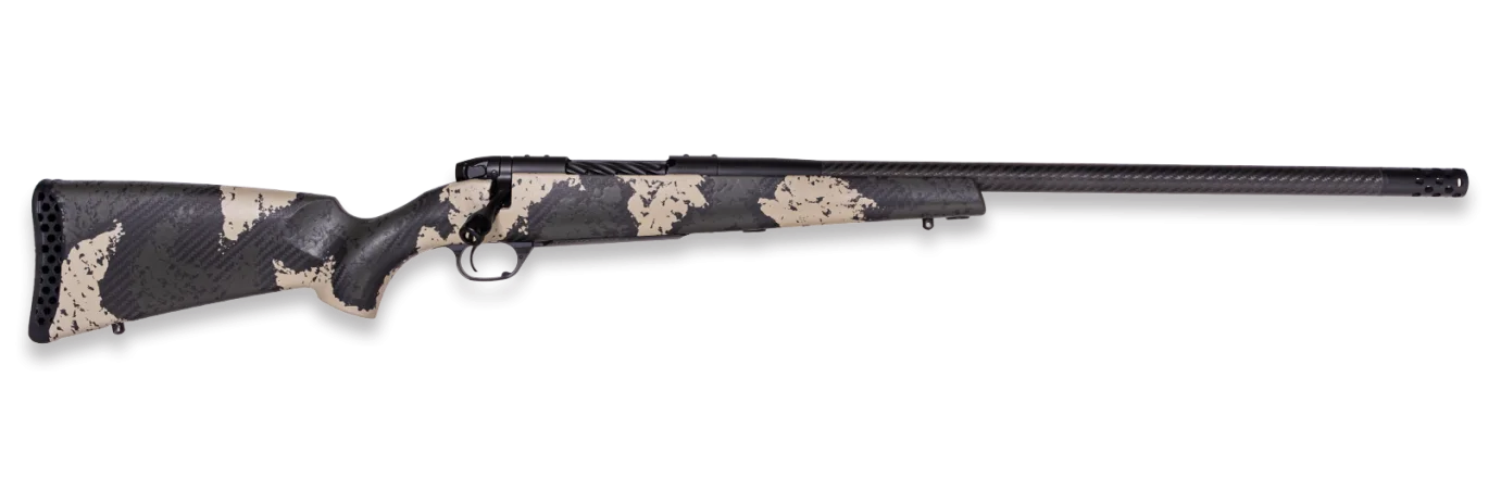 Weatherby Mark V Backcountry Guide Rifle MGS01N25CMR4B, 25 Creedmoor, 22", Peak 44 Blacktooth Stock, 3 Rds