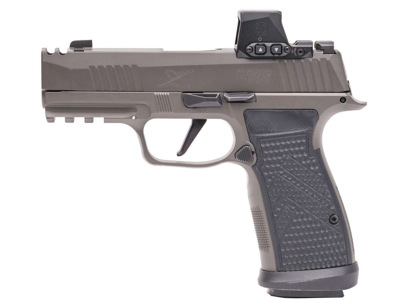 Sigarms P365 AXG Legion Pistol 365AXGCA-9-LEGION-RXSL, 9mm, 3.1in, G10 Grips, 17 Rds