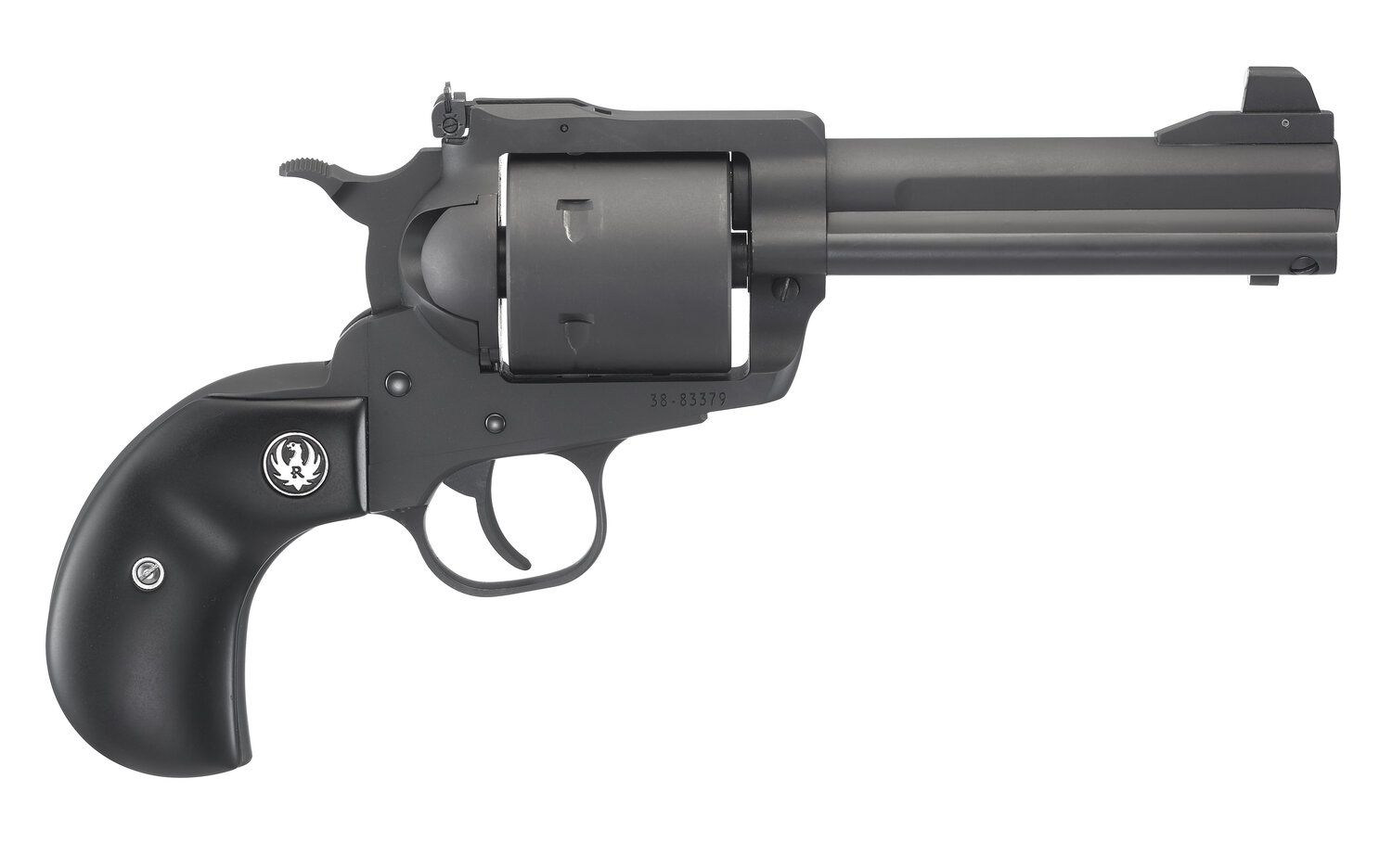 Ruger Wiley Clapp Blackhawk Revolver 0477, 45 ACP | 45 Colt, 4-5/8in, Black Micarta Grips, Matte Black Finish, 6 Rds