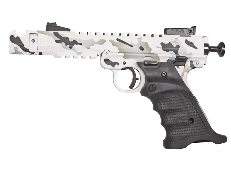 Volquartsen Black Mamba-TF Competition Pistol VF4H-0003, 22 Long Rifle, 4.5", Volthane Grips, Arctic Camo Finish, 10 Rds
