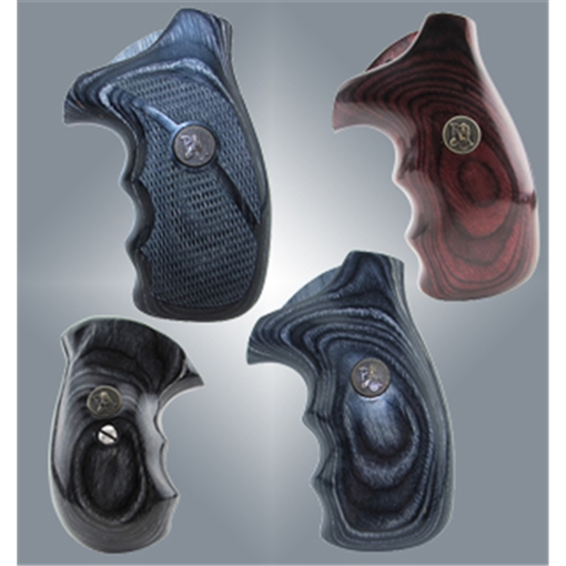 Pachmayr Renegade Grip Checkered Rosewood Laminate with Finger Grooves for S&W K/L Frame 63020