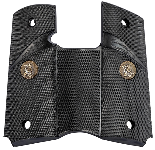 Pachmayr Signature Grip Wraparound Checkered Black Rubber for Colt Officer 02545