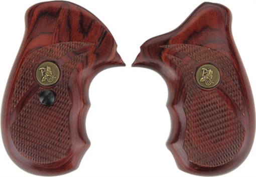 Pachmayr Renegade Grip Checkered Rosewood Laminate with Finger Grooves for Taurus 85 63080