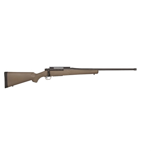 Mossberg Patriot, Predator, Bolt Action, 7mm PRC, 24" Fluted and Threaded Barrel, Spiral Fluted Bolt, Flat Dark Earth Finish, Synthetic Stock, 3rd, Adjustable Trigger, Picatinny Rail, Oversized Bolt Handle, Box Magazine 28170