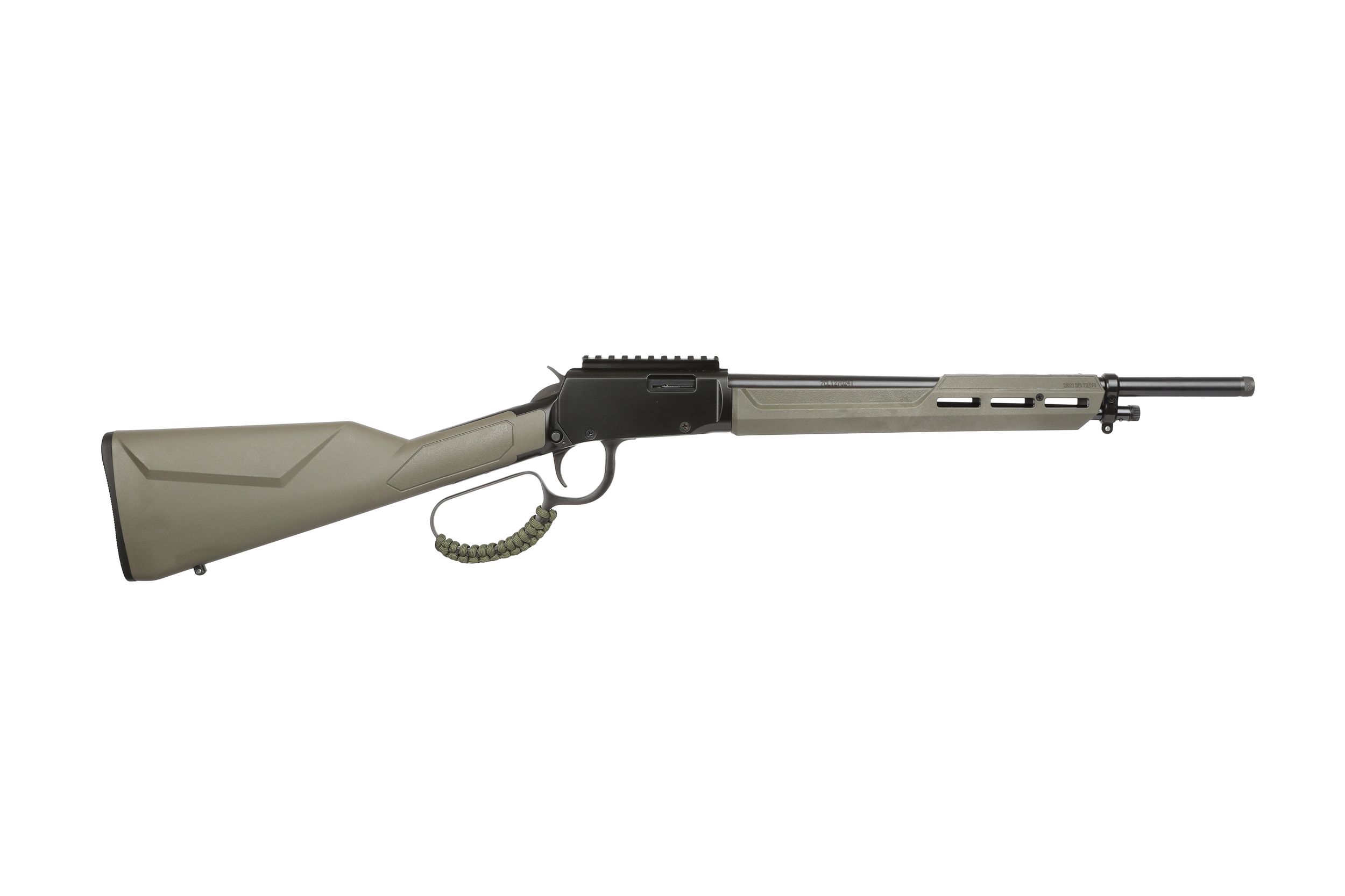 Rossi Rio Bravo Tactical Lever-Action Rifle RL22161STOD, 22LR, 16.5", OD Green Stock, M-LOK Forearm, 10 Rds