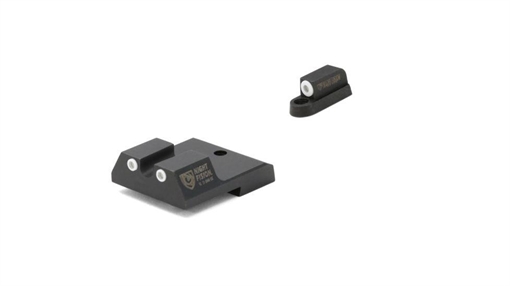 Perfect Dot NS Set w/White Front + U White Rear for CZ-USA P-07 & P-09 CZU-076-007-WGWG