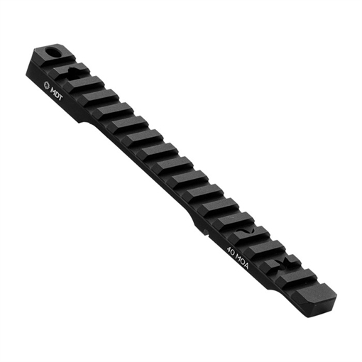 Mdt PICATINNY SCOPE BASE 40 MOA FOR SAVAGE SHORT ACTION 106631-BLK