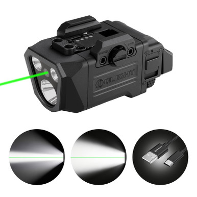 Olight PL-X GL 3-in-1 Rail-Mounted Weapon Light Black - PL-X-GL-BK