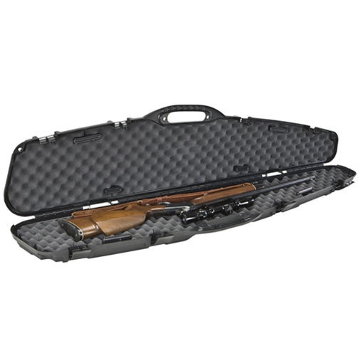 Plano Single Pillared Scoped Rifle Case Black Polymer Foam Padding 151101