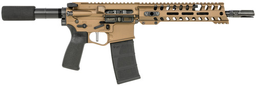 POF-USA Renegade+ DI 300 Blackout, 10.5" Barrel, Burnt Bronze, M-Lok Handguard, Buffer Tube, 30rd