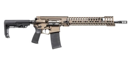 Patriot Ordnance Factory P415 Edge 223 Rem,5.56x45mm NATO 16.50" 30+1 Burnt Bronze Rec Black 6 Position MFT Stock/Grip 01145