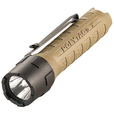 Streamlight PolyTac X USB 600 Lumen Multi-Fuel Flashlight - Coyote - 88612