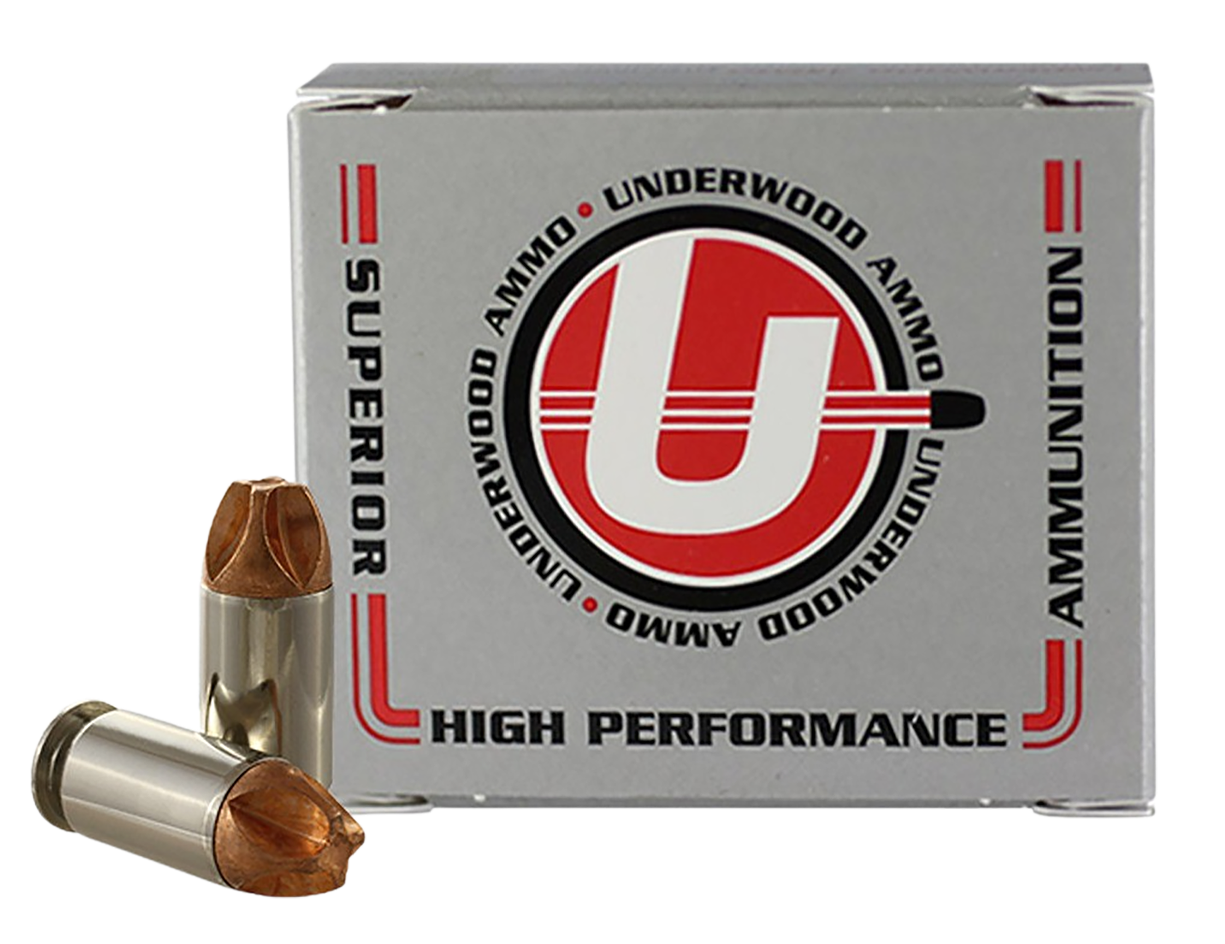 UnderwoodPistol Ammunition UA843, 45 ACP, Solid Monolithic, 135GR, 1240fps, 20 Rd/bx