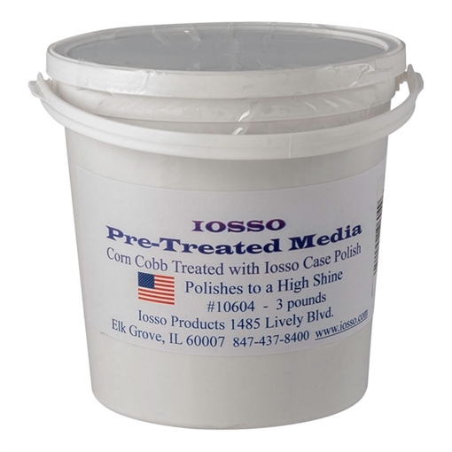 Iosso Products PRE-TREATED CORN COB AND CASE POLISH COMBO 3LBS 10604