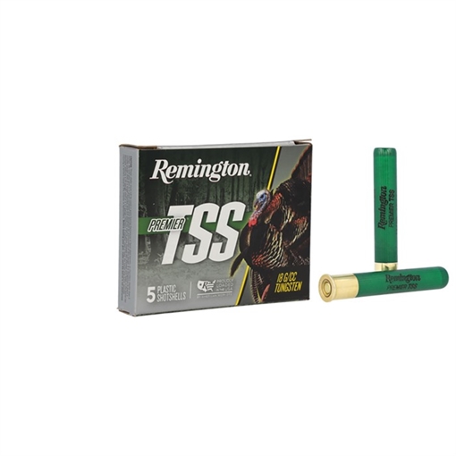 Remington Ammunition Premier TSS Turkey 410 Gauge 3" 13/16 oz Tungsten 9 Shot 5 Per Box/ 10 Cs 28069