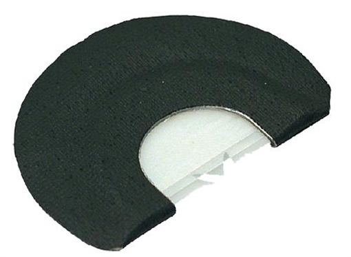 Primos Original Series Diamond Cutter Diaphragm Call Attracts Turkeys, Triple Reeds (1 Latex/2 Prophylactic), Black PS114