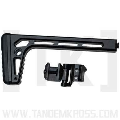 TANDEMKROSS Folding Picatinny Buttstock by Rim/Edge TK11N0515BLK1