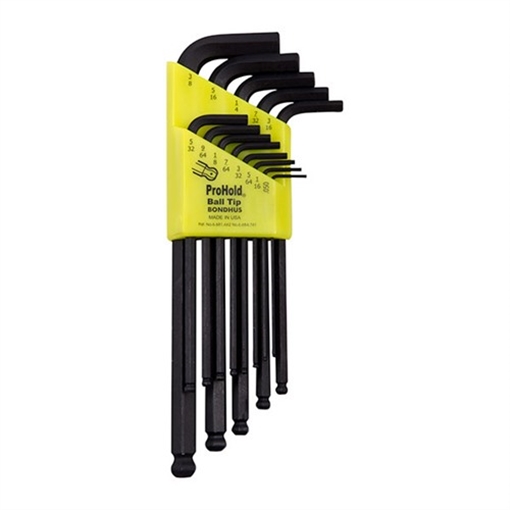 Bondhus PROHOLD TIP BALL END L-WRENCHES-INCH 74937