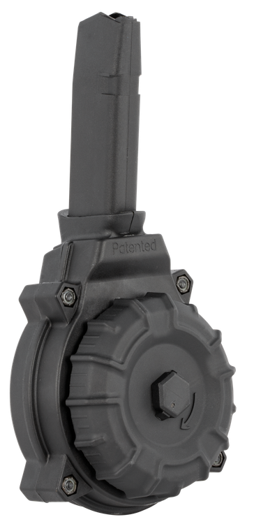 ProMag Glock 43x/48 Drum Magazine 9mm, Black, 50rd
