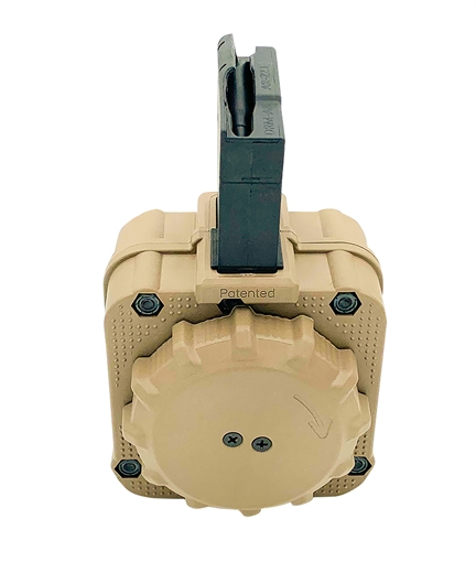 ProMag Industries Magazine, 223 Remington/556NATO, 65 Round Drum, Fits AR-15, Polymer, Flat Dark Earth DRM-A8-FDE DRMA8FDE