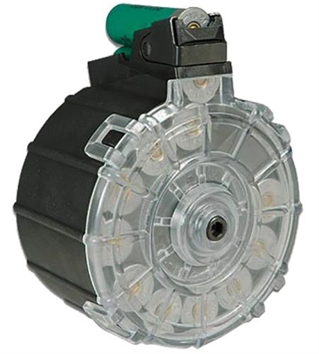 ProMag Industries Magazine, 12 Gauge, 12 Rounds, Fits Saiga, For 2-3/4" Shells, Polymer, Black SAI-A7 SAIA7