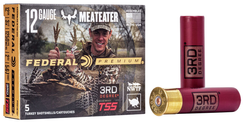 Federal 3rd Degree w/Heavyweight TSS 12ga 3-1/2″ 1250FPS 2oz. 5rd Box #PTDX139 567