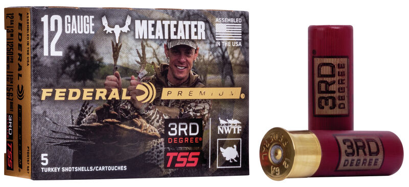 Federal 3rd Degree w/Heavyweight TSS 12ga 3″ 1250FPS 1-3/4oz. 5rd Box #PTDX157 567
