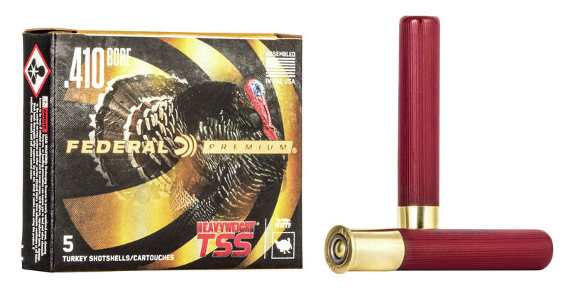Federal Heavyweight TSS .410 Bore 3″ 13/16oz. 1100FPS #9 5rd Box #PTSS419F 9