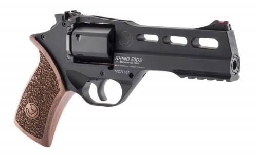 Chiappa Rhino 50DS Revolver 340.245, 9mm, 5.0in, Walnut Grips, 6 Rds