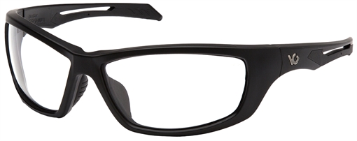 Pyramex Venture Gear Howitzer Shooting Glasses Black Frame with Clear Anti-Fog Lens VGSB1310T