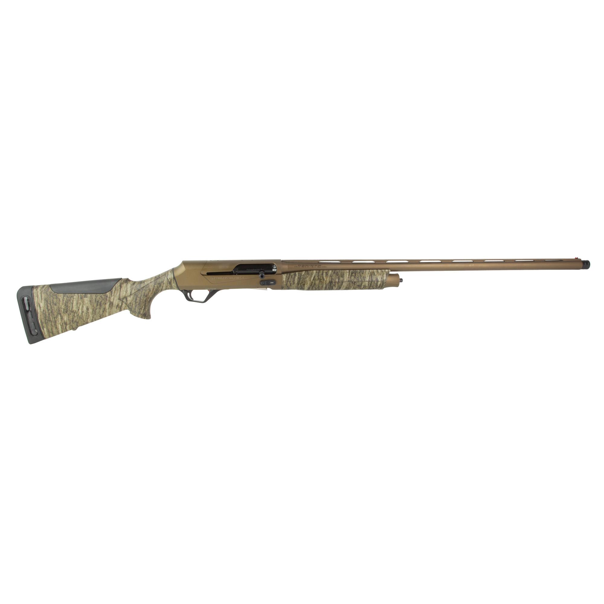 RETAY RACEBRBL-28 ACE-R Shotgun, 12 Gauge, 28", 3.50" Chmbr, Bronze / Mossy Oak Bottomland, Drilled & Tapped Hump Back Steel Receiver, Adj Shim, Mossy Oak Bottomland Synthetic Stock