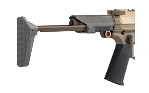 Q Honey Badger Stock Assembly, Fits Honey Badger Receiver, Gray ACC-HB-STOCK-ASSEMBLY ACCHBSTOCKASSEMBLY
