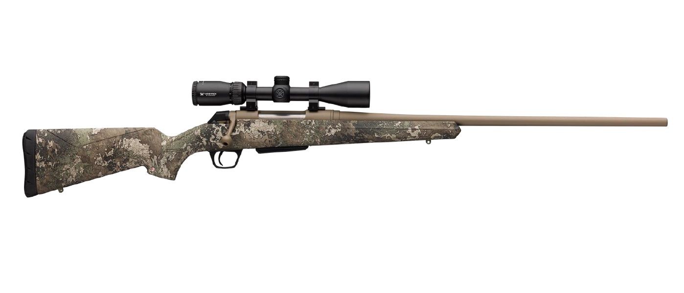 Winchester XPR Bolt-Action Rifle 535740228, 30-06, 24", Truetimber Strata Stock, Vortex Scope Package, 3 Rds