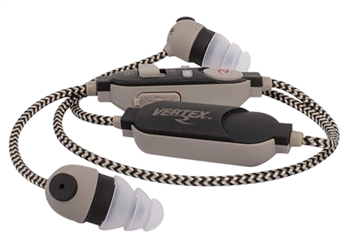 Radians VXAC40 Vertex Electronic Ear Buds 85 dB In The Ear Black/Gray VX-AC40