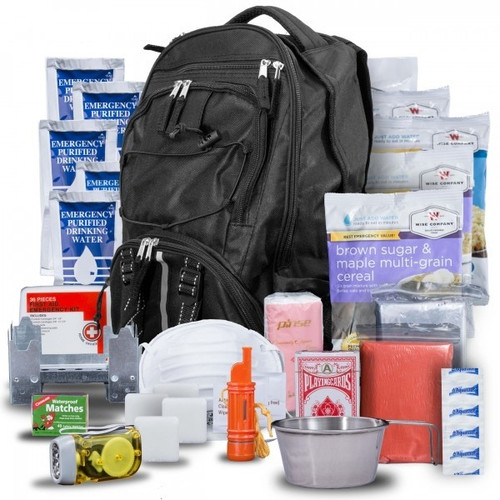 ReadyWise 5 Day/64 Piece Survival Back Pack, Black