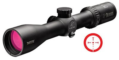 REFURBISHED Burris MTAC Rifle Scope - 1.5x6x42mm Ballistic CQ Matte 200429-R