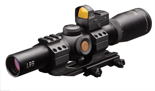 REFURBISHED Burris MTAC Rifle Scope w/FastFire & Mount - 1-4x24mm Ballistic CQ 5.56 Matte 200437-FF-R