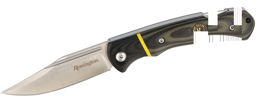 Remington Accessories Hunter Lock Back Folding Stainless Steel Blade Multi-Color G10 Handle 15639