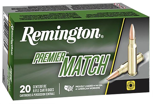 Remington Ammunition Premier Match 223Rem 69gr Sierra MatchKing BTHP 20 Per Box/10 Case 27680