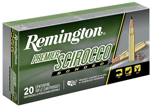 Remington Ammunition Premier Scirocco Bonded 300WSM 180gr Swift Scirocco Bonded 20 Per Box/10 Case 29345