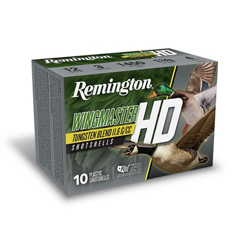 Remington Ammunition Wingmaster HD 12Gauge 3" 1 1/4oz 6Shot 10 Per Box/10 Case 20875